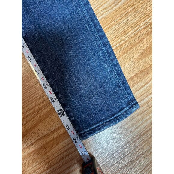 Women's Abercrombie & Fitch Distressed Jeans size 25/0 Medium Wash Blue B149 - Picture 6 of 7